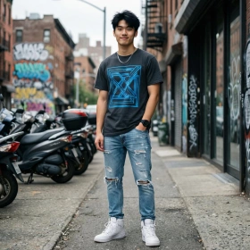 Street Style Boy Attitude Avatar Prompt