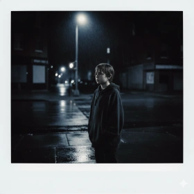 Cinematic Polaroid Prompt for Younger Self Throwback