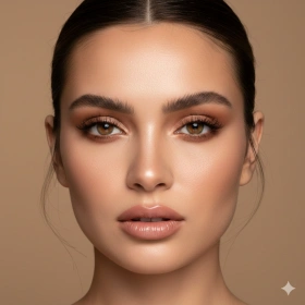 3. Soft Glam Makeup Look with Natural Skin Texture