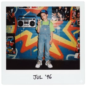 90s Style Polaroid Prompt for Your Younger Version
