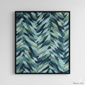 Modern Abstract Art with Unique Visual Rhythm