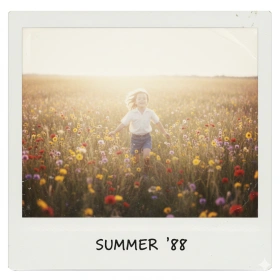 Classic Memory‑Style Polaroid Prompt Using AI