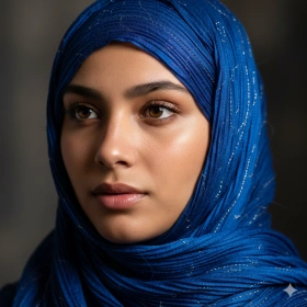 20. High‑Detail Realistic Muslim Woman Hijab Portrait