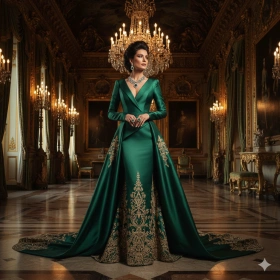 22. Elegant Woman Photo with Luxury Feel