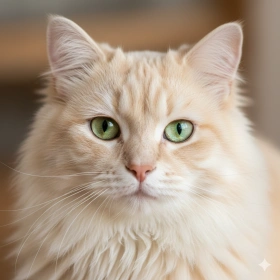 5. Fluffy Cat Close‑Up with Sharp Focus