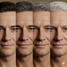 Age Progression with Consistent Facial Features