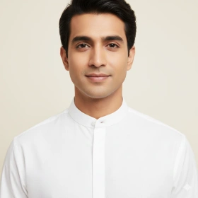 14. Simple and Clean Shalwar Kameez Portrait Prompt