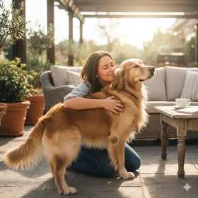 Copy‑Paste Gemini Prompt for Dog and Human Image