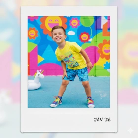 Trending AI Polaroid Prompt for Younger Self Look