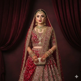 21. High‑Resolution Pakistani Bridal AI Prompt