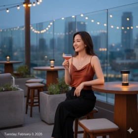 11. Modern Lifestyle Photo with Celebrity