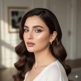 7. Soft Glam Pakistani Bridal Makeup Look