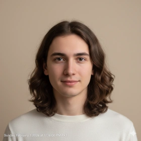 12. Neutral Background Natural Profile Photo Prompt