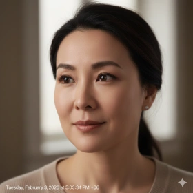 13. Minimal Retouch Image with Celebrity